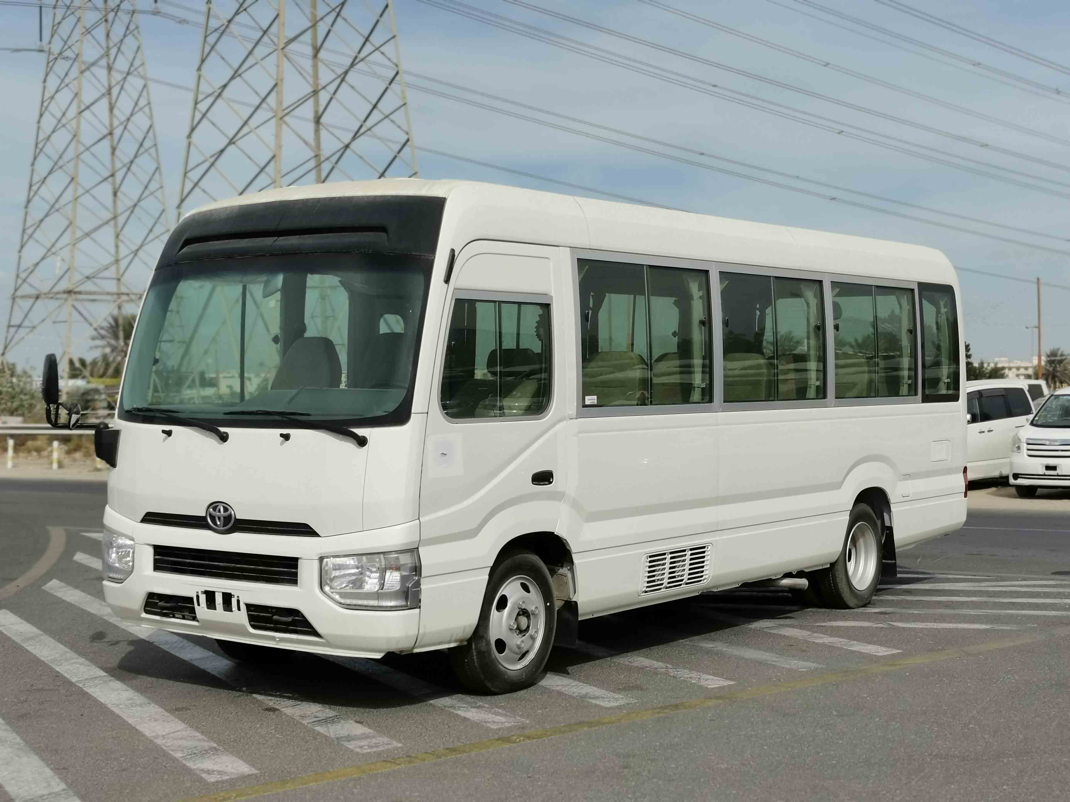 New Toyota Coaster BUS 2018 4.2L in Dubai for sale for import SK Motors